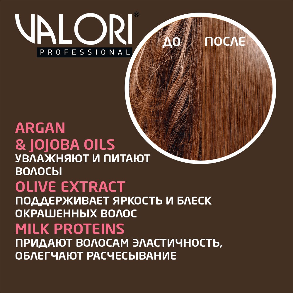 Бальзам Valori Color Power " Сохранение цвета " для окрашенных волос 250мл