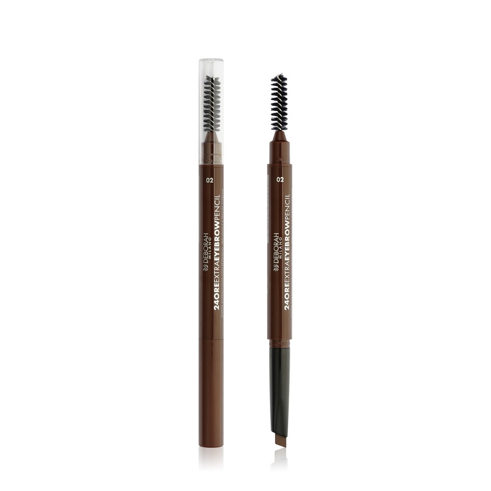 Стойкий карандаш для бровей DEBORAH Milano 24ORE Extra Eyebrow Pencil 02 0,22г