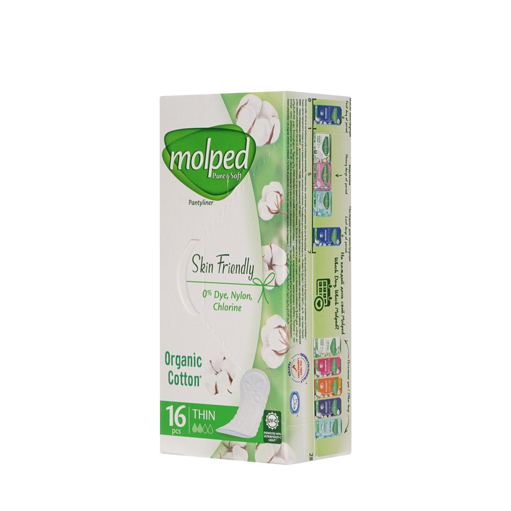 Molped прокладки ежедневные Skin Friendly 16ШТ