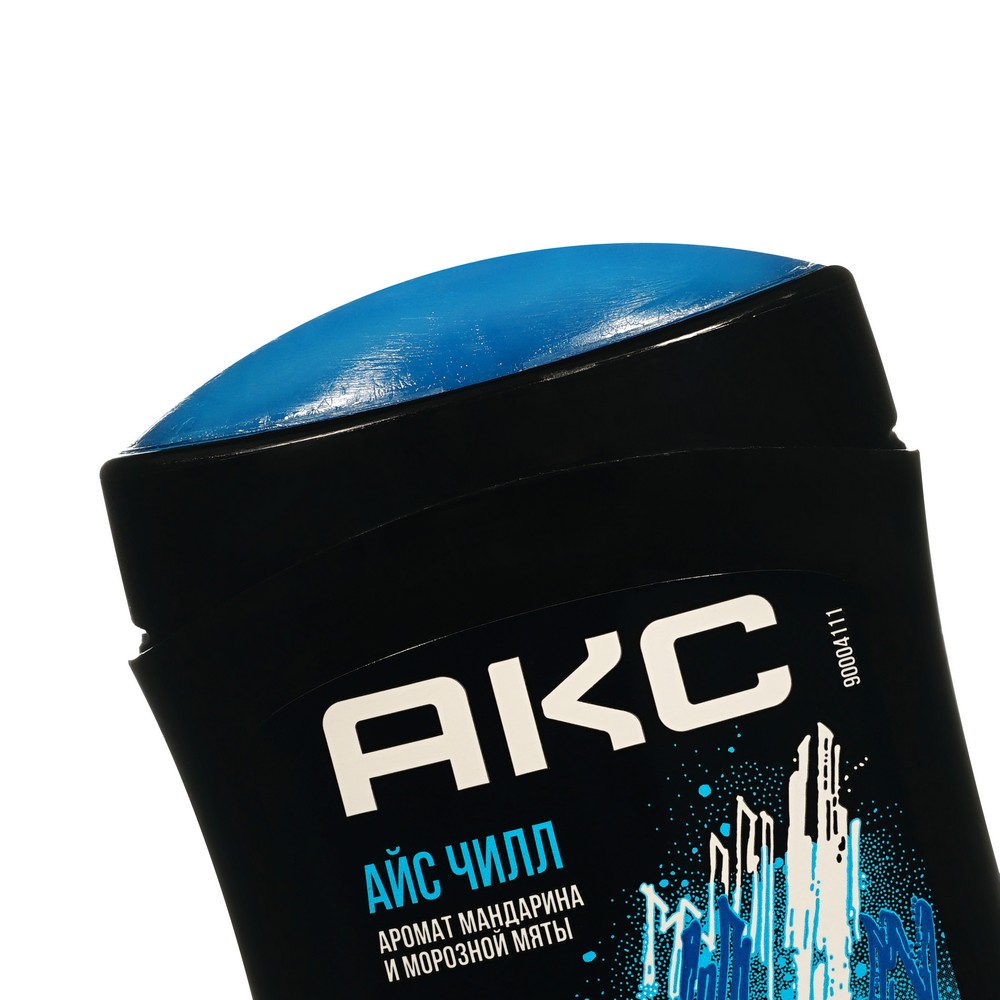 Мужской Подарочный набор Акс Айс Чилл ( гель для душа и шампунь для волос 250мл + дезодорант - стик 50мл ) в ассортименте