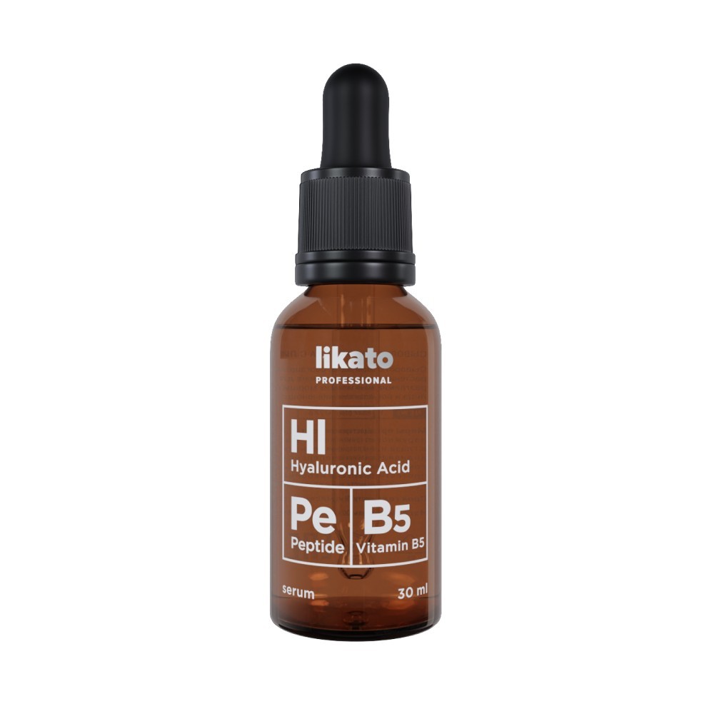 Сыворотка для лица с лифтинг-эффектом Likato Professional " Hialuronic acid, Peptide, Vitamin B5 " 30мл