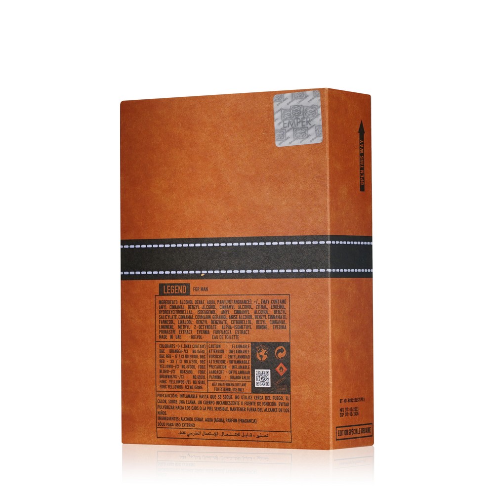 Мужская туалетная вода Emper " Legend " 100мл