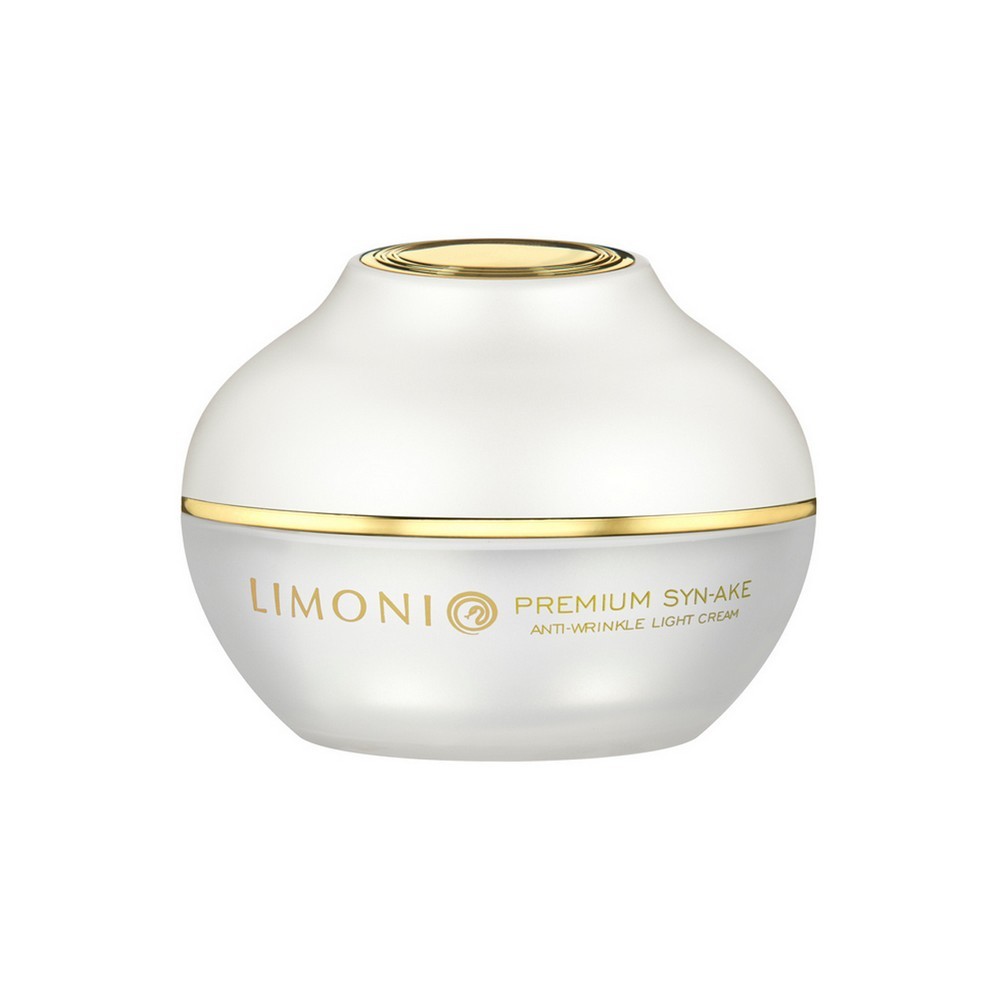 Крем для лица LIMONI Premium Syn-Ake Anti-Wrinkle антивозрастной , легкий , со змеиным ядом 50мл