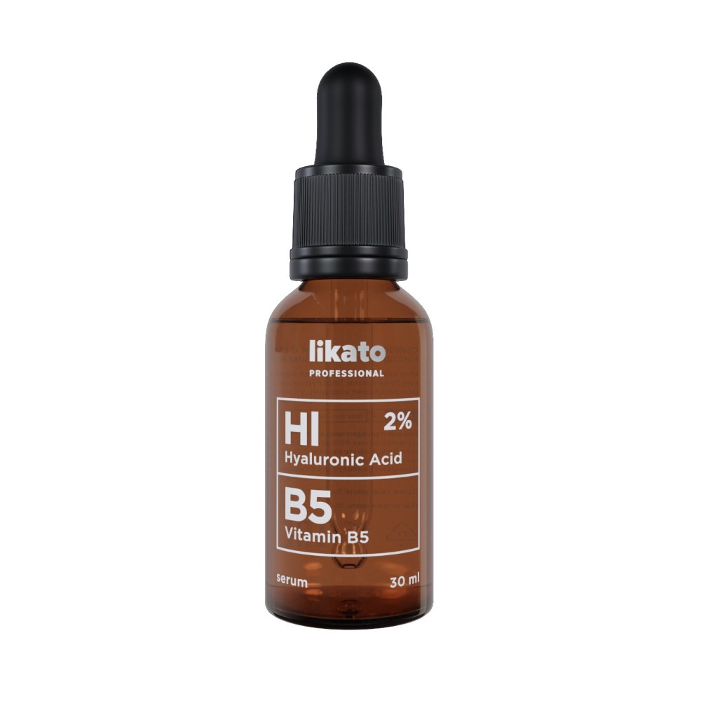 Сыворотка для лица с гиалуроновой кислотой и витамином B5 Likato Professional " Hyaluronic acid, Vitamin B5 " 30мл