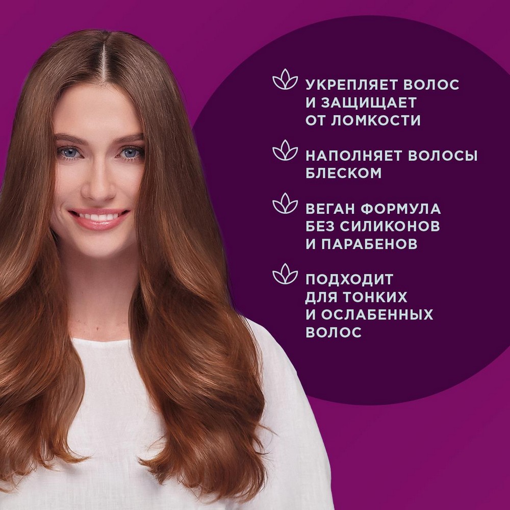 ШАУМА для волос ш-нь Интенсивное укрепление 370МЛ