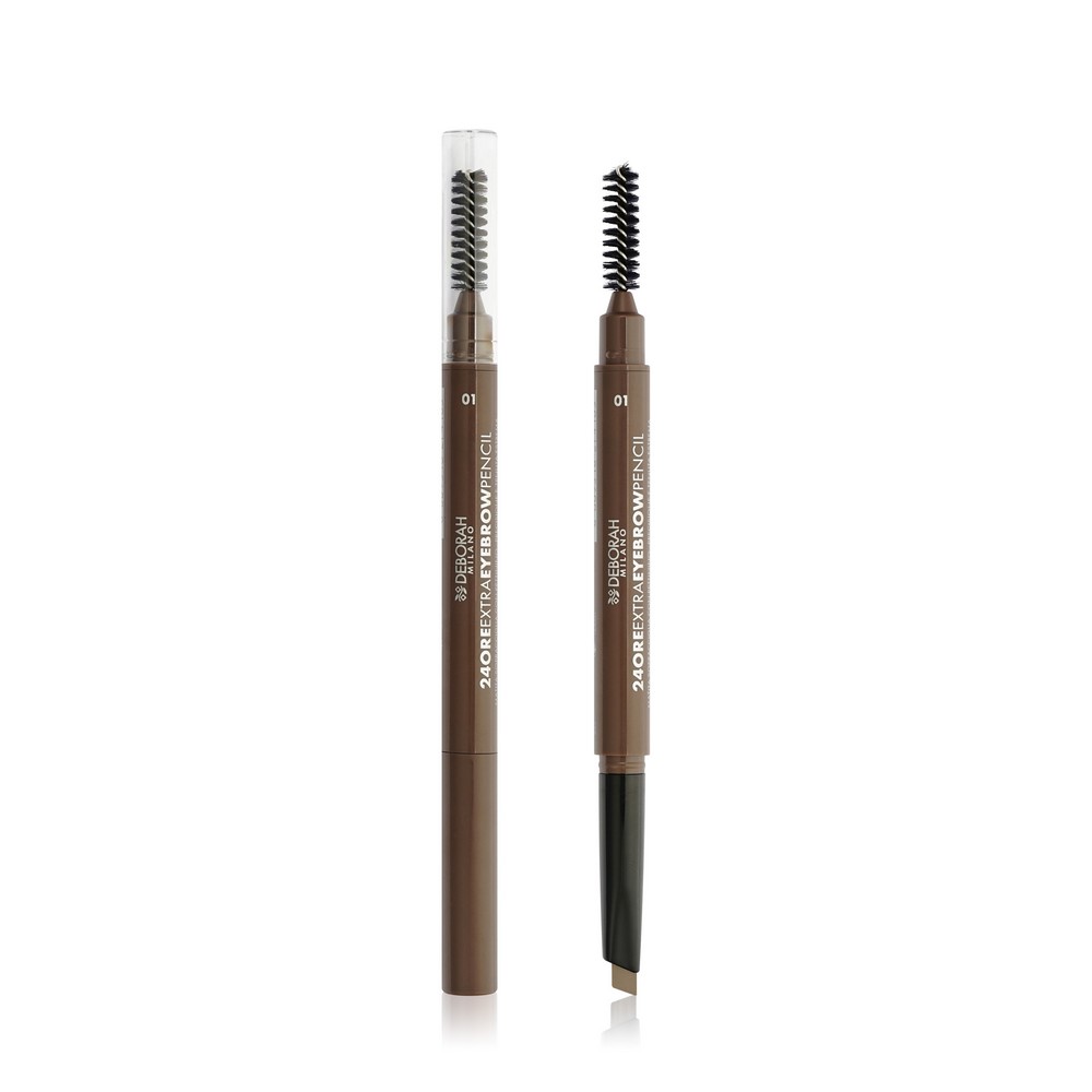 Стойкий карандаш для бровей DEBORAH Milano 24ORE Extra Eyebrow Pencil 01 0,22г
