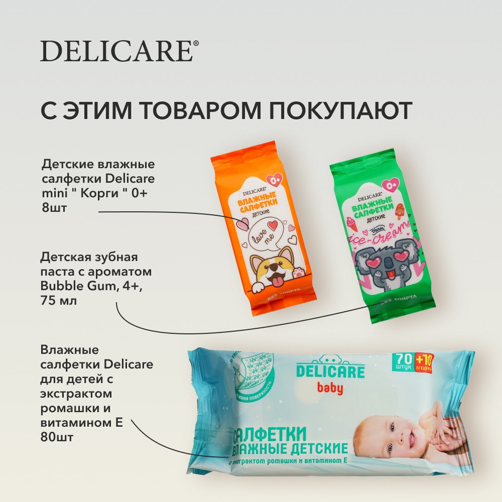 Delicare Baby масло для тела 150МЛ