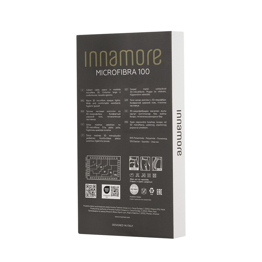 Женские колготки Innamore MICROFIBRA 100den Moka 3 размер