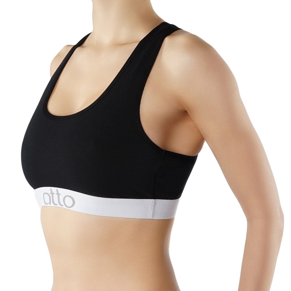 Бюстгалтер - топ Atto Basic Bra , Черный , M