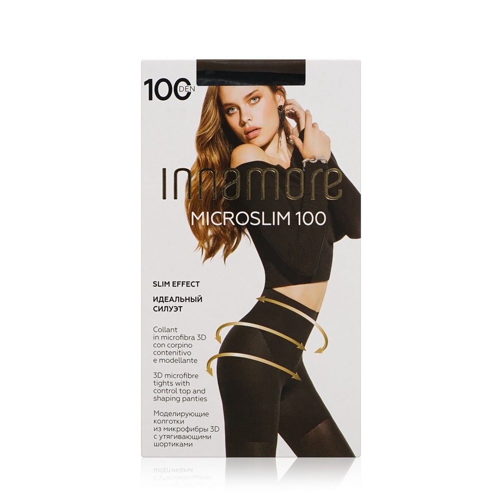 Женские колготки Innamore Microslim 100den Nero 2 размер