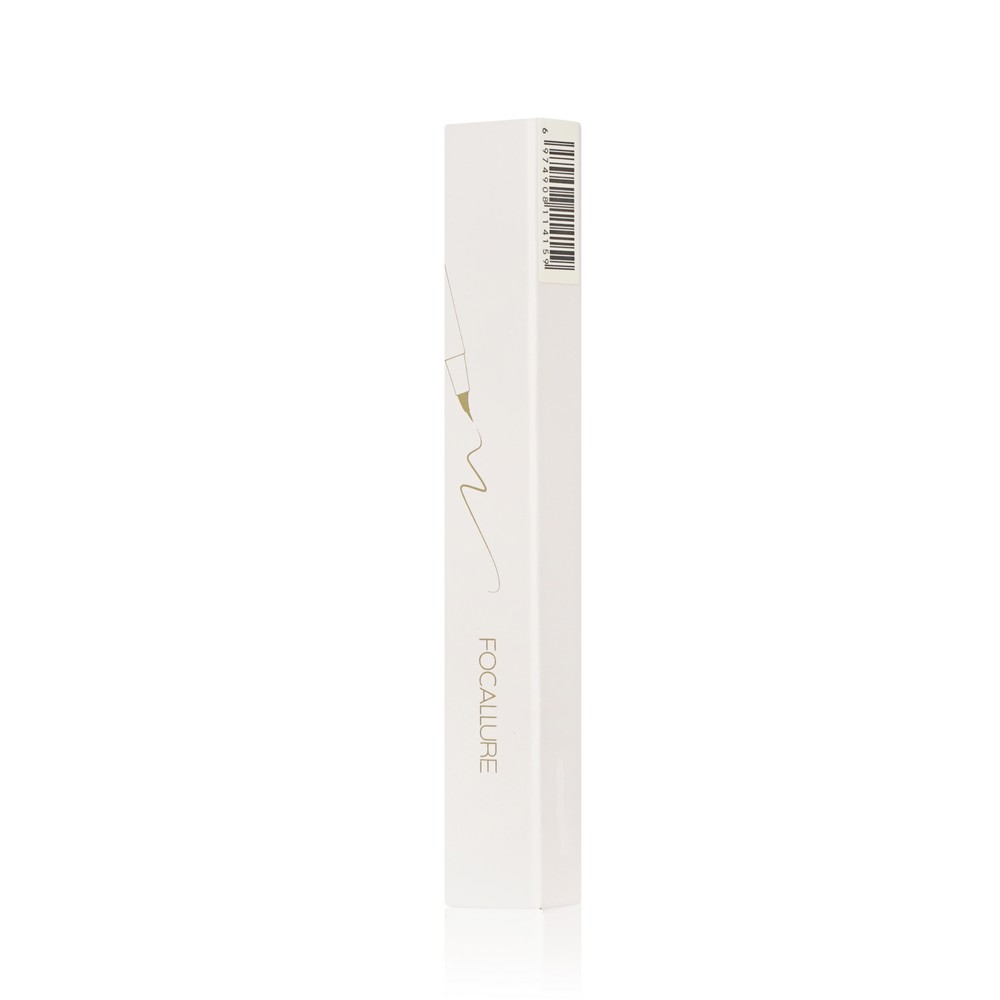 Подводка для век с изогнутым аппликатором Focallure Lasting Waterproof Liquid Eyeliner C01 0,6г