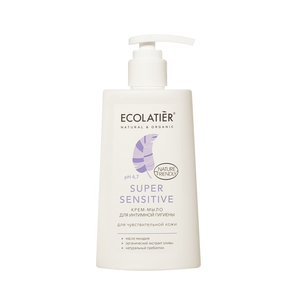 Ecolatier для инт гигиены гель Super Sensitive 250МЛ