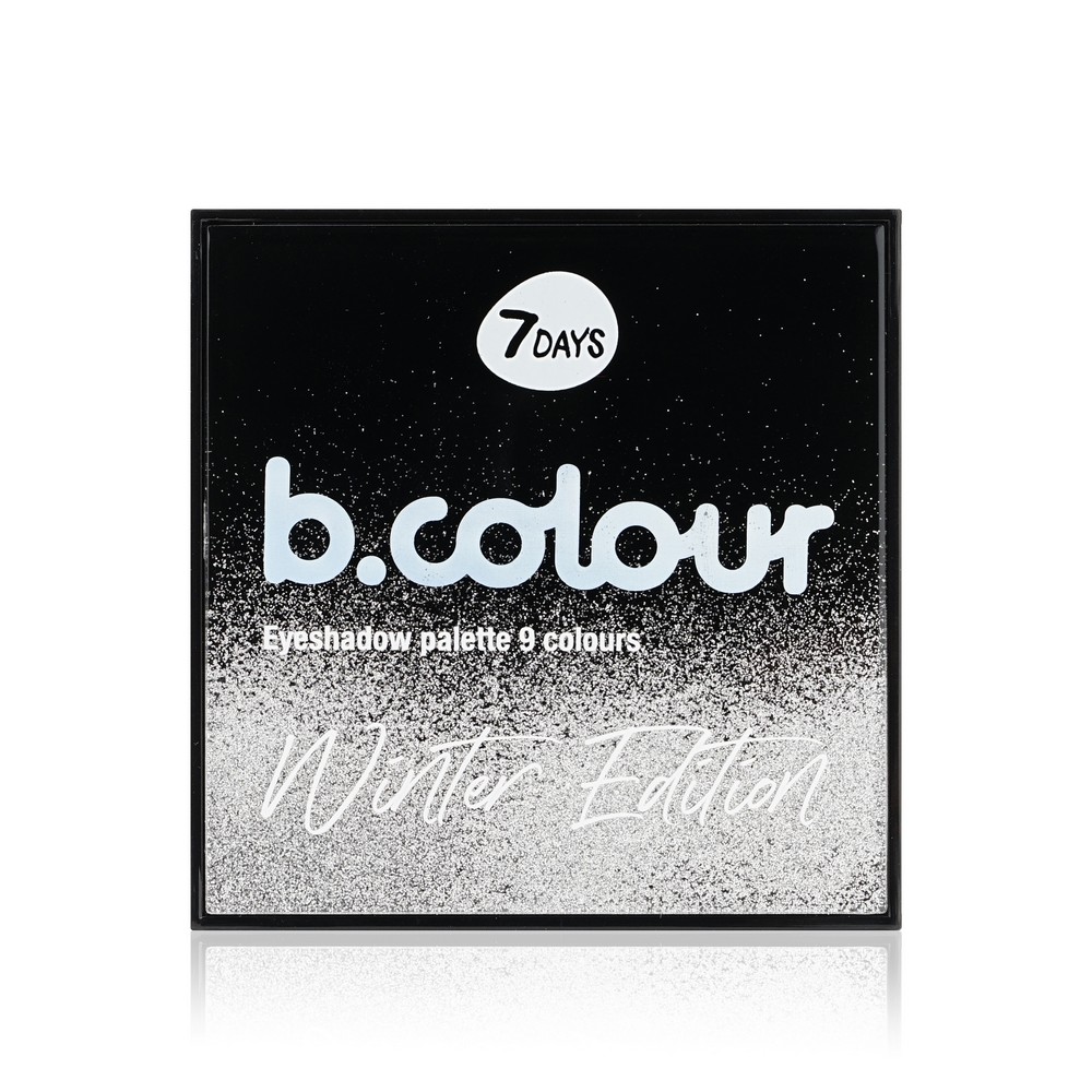 Палетка теней для век 7 days b.colour Winter Edition 01 Queen Alexa 9г