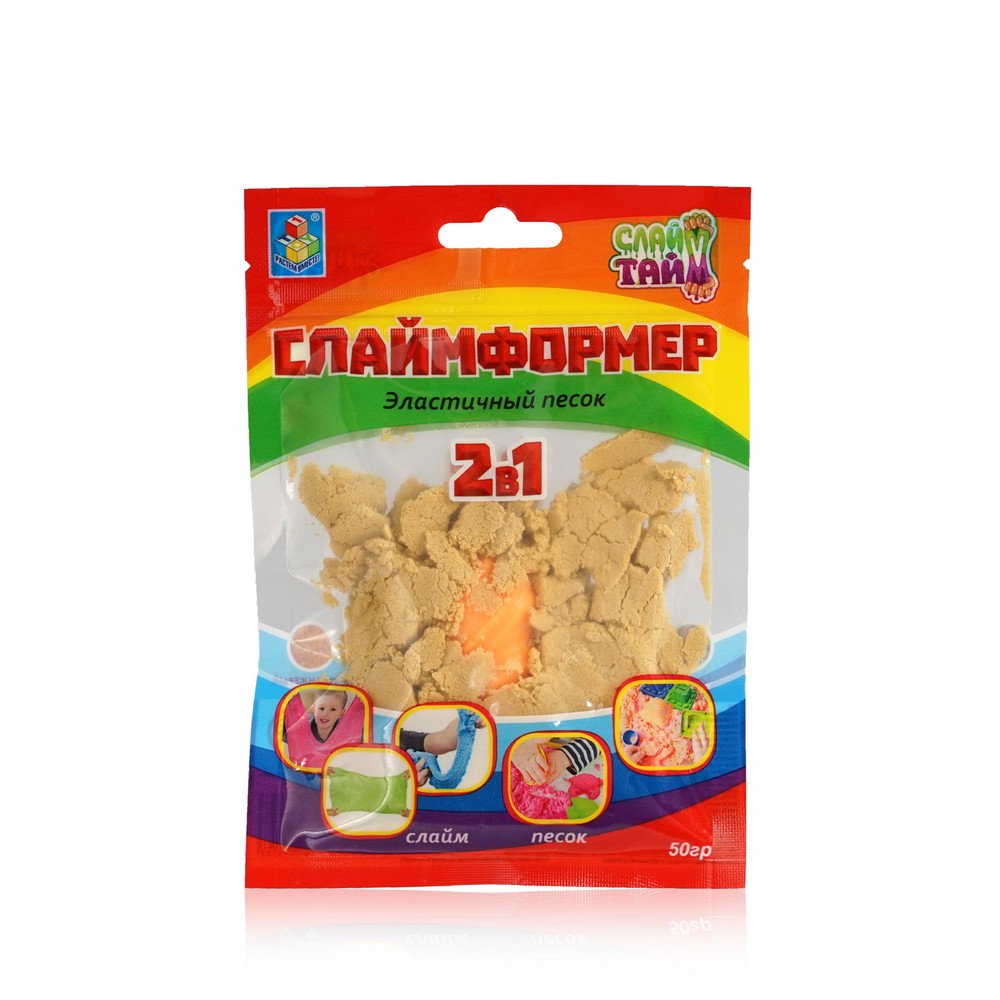 Лизун - слайм 1 Toy Слайм Тайм " Слаймформер " с игрушкой в ассортименте