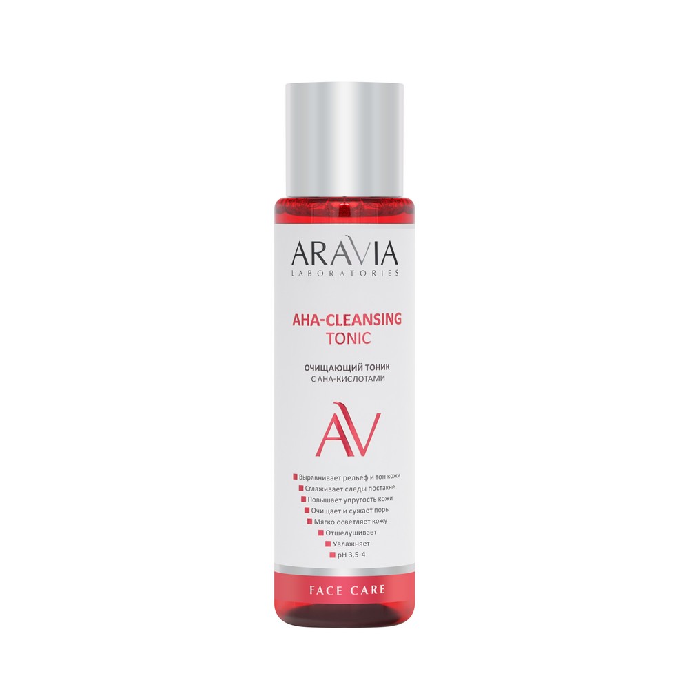 Aravia Laboratories для лица тоник Очищающий с AHA-кислотами 250МЛ
