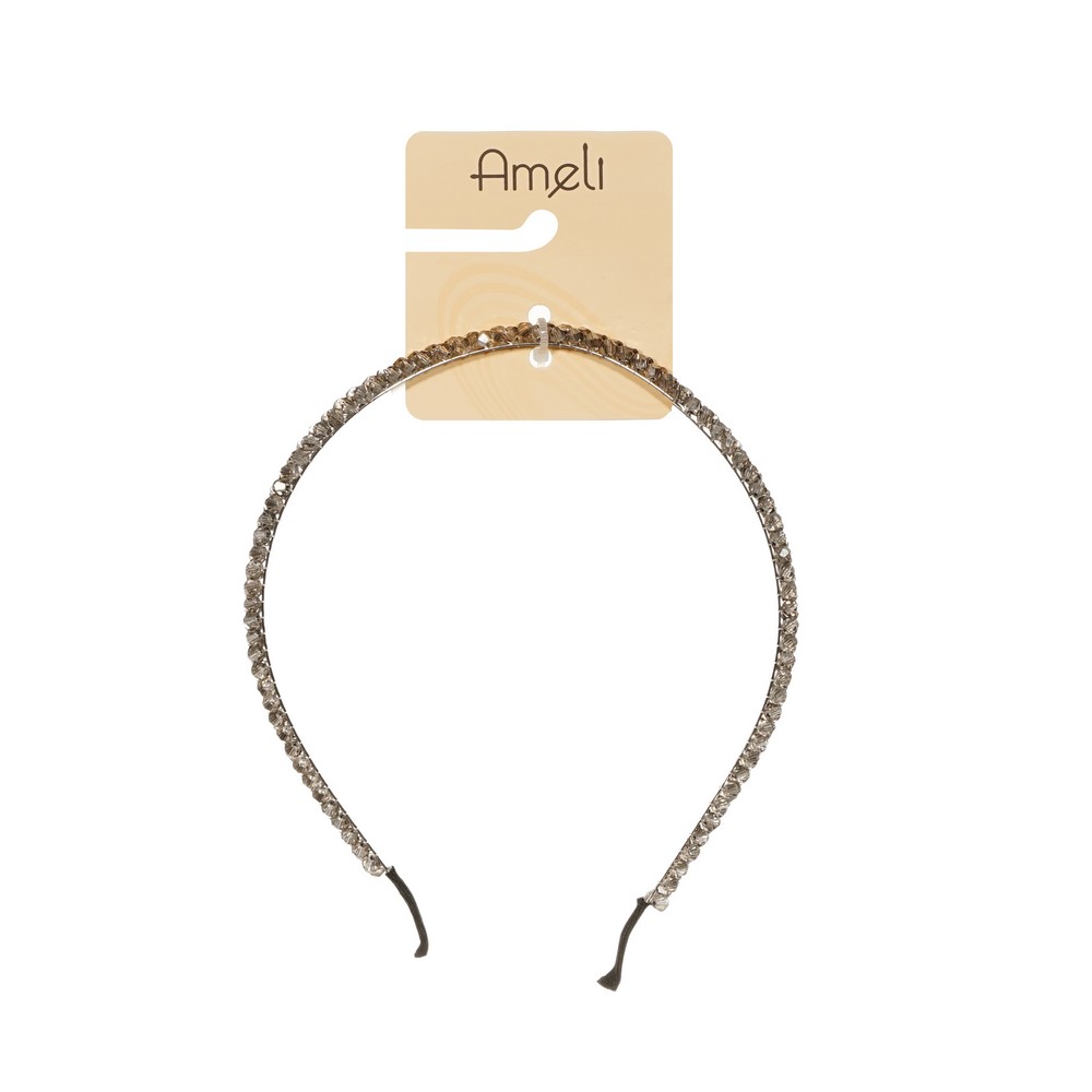 Ameli для волос обод. со стразами мелкими 1ШТ