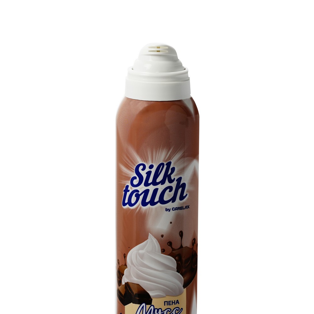 Женский мусс для бритья Carelax Silk Touch " Шоколад " 200мл