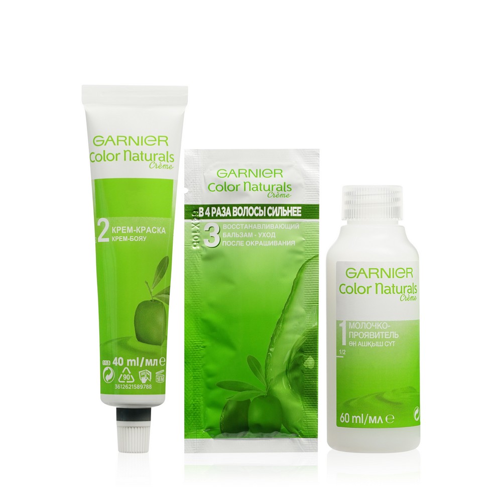 крем - краска Garnier Color Naturals стойкая для волос 5.23 Розовое дерево