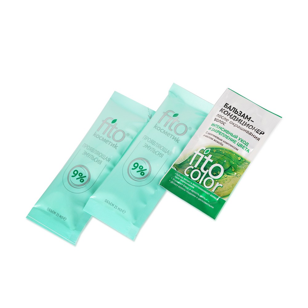 Стойкая крем - краска для волос ФИТОкосметик FitoColor 9.1 , Пепельный блондин , 115мл