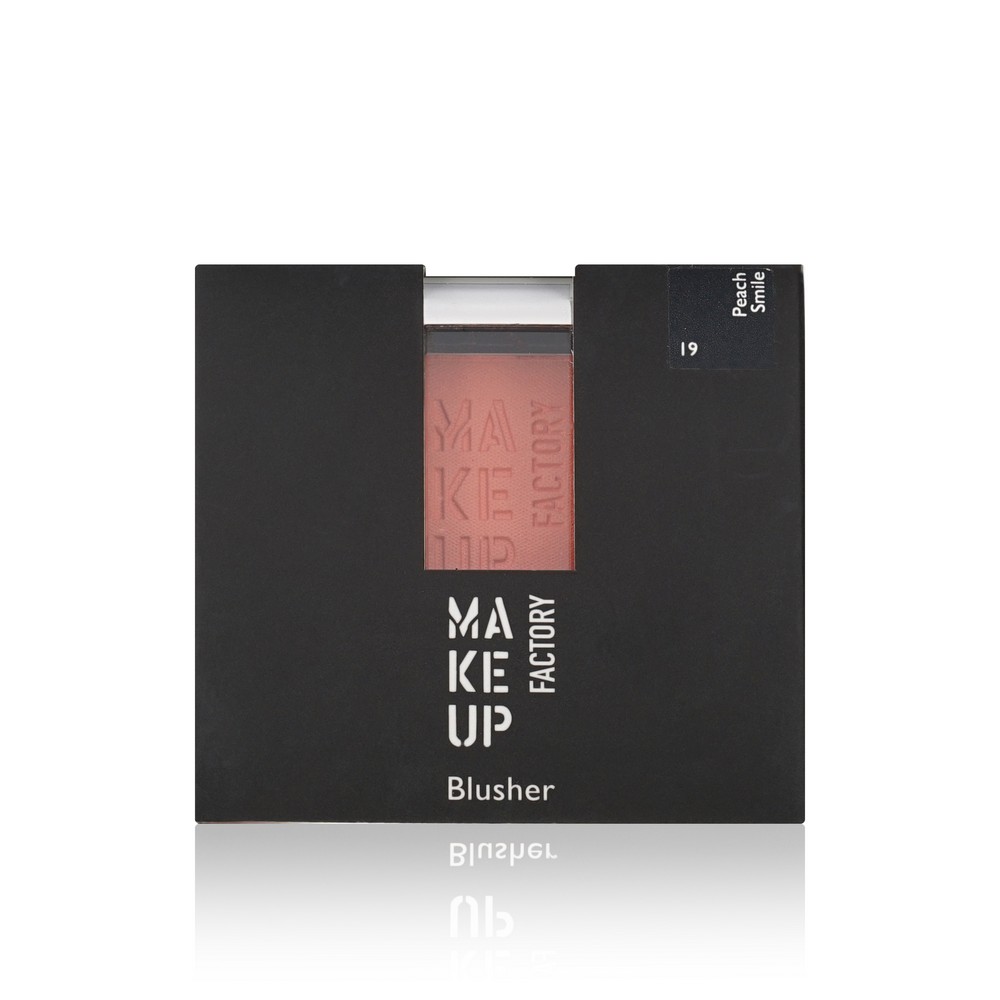 Шелковистые румяна для лица Make Up Factory Blusher 19 6г