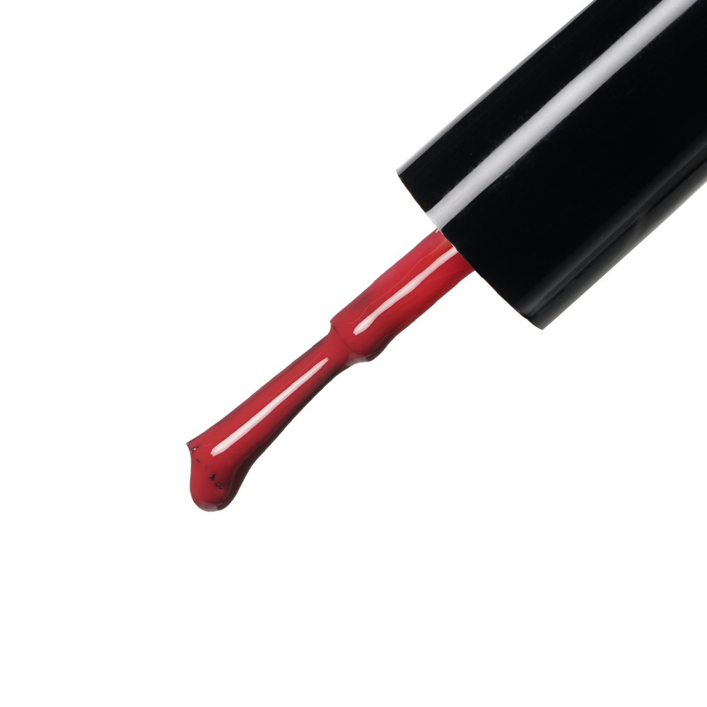 Лак для ногтей Jeanmishel GEL 351 Розово-красный матовый 6мл