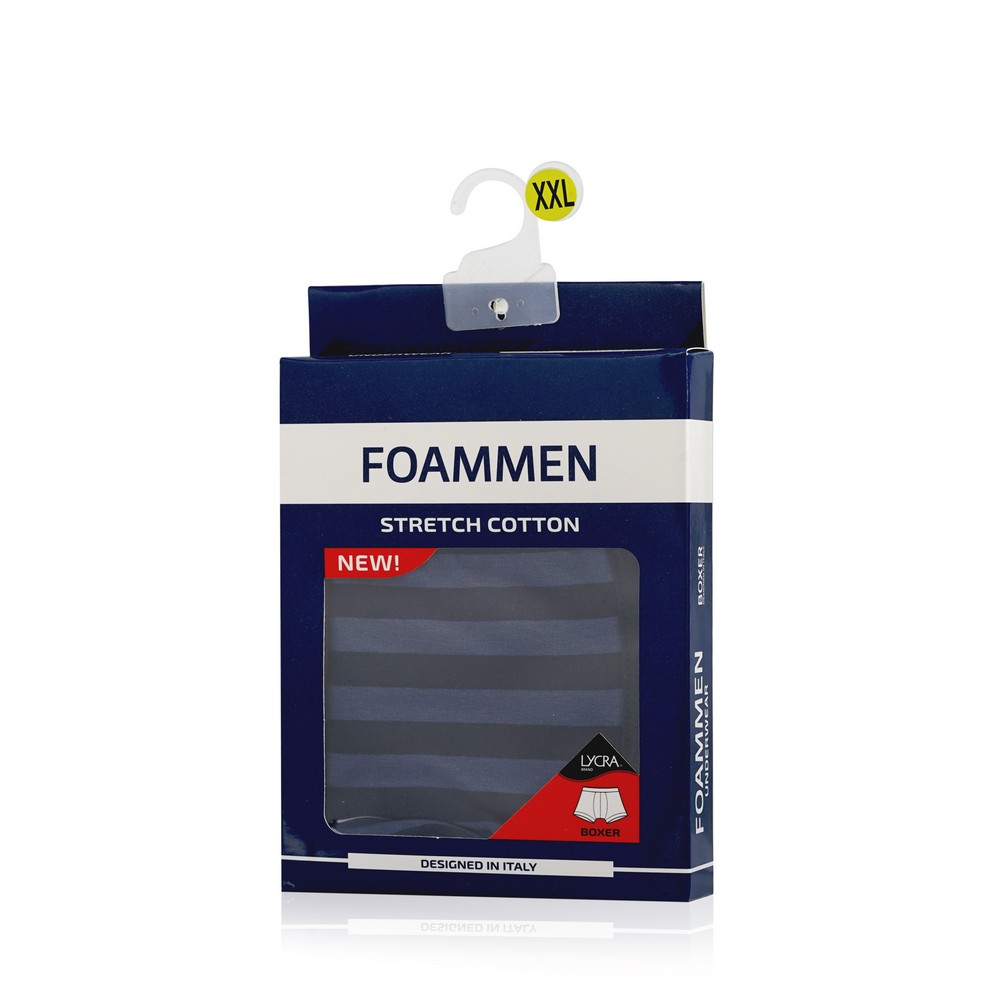 Мужские трусы - боксеры Foammen Fo80501-2 синие XXL