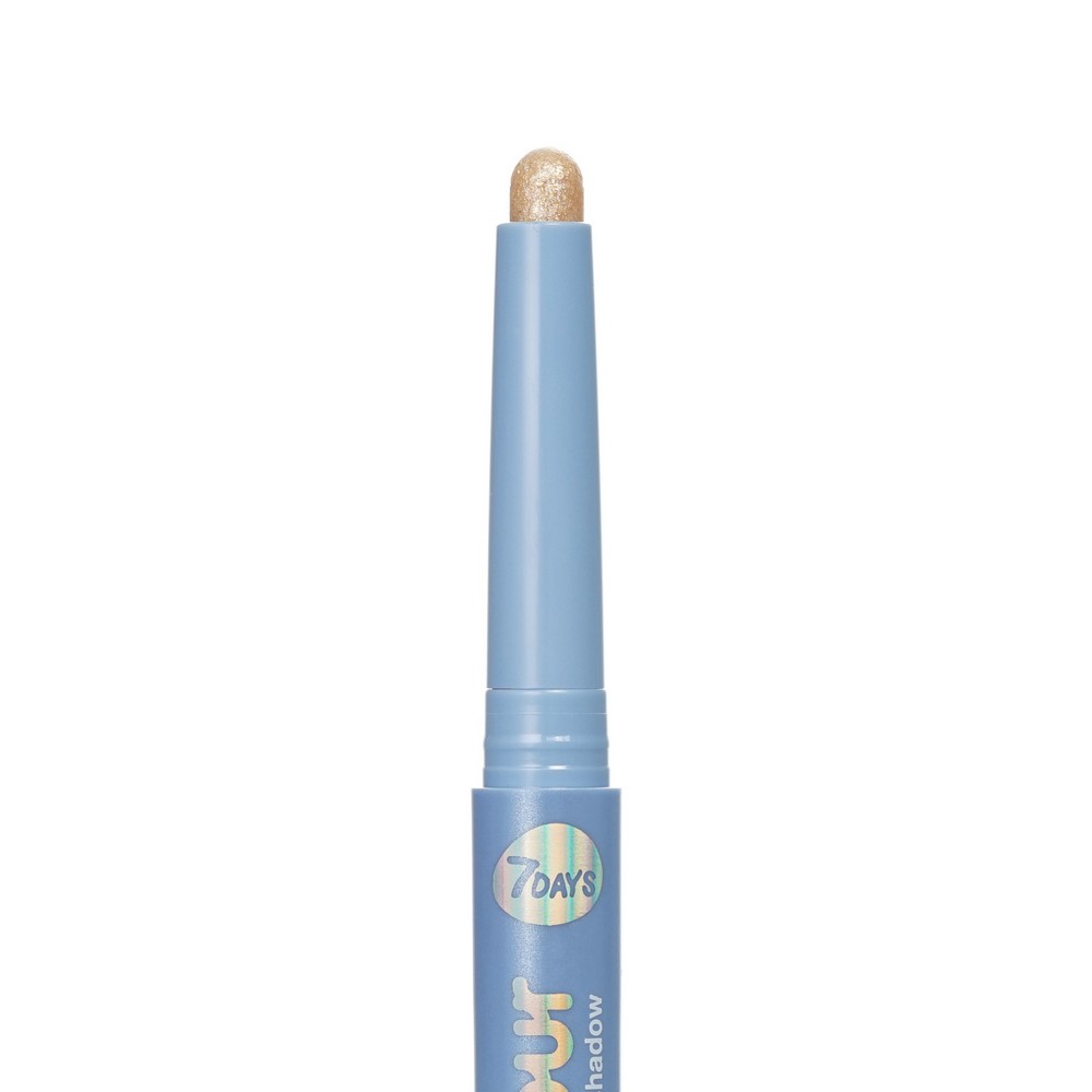 Кремовые тени - глиттер для век 7 days b.colour Winter Edition 02 Champagne 1,1г