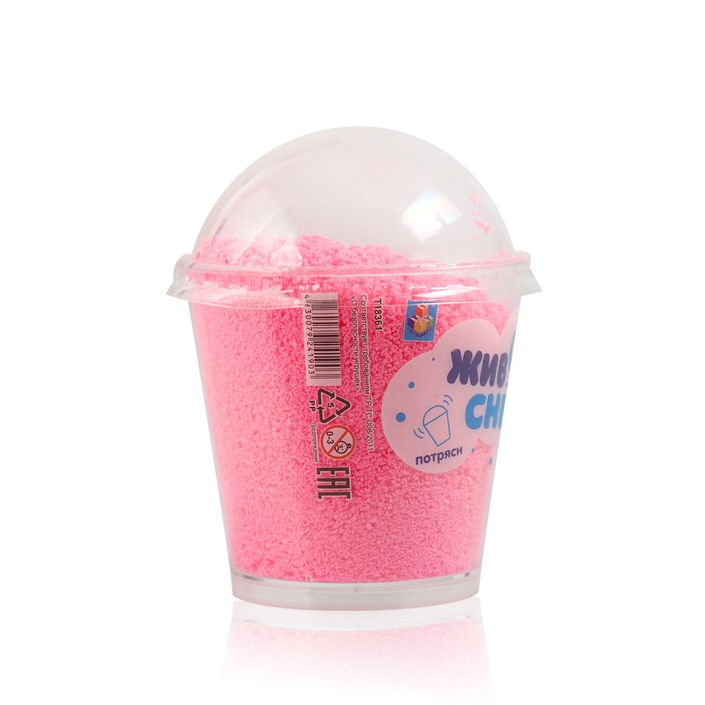 Лизун - мяшка 1 Toy " Живой снег " 50г