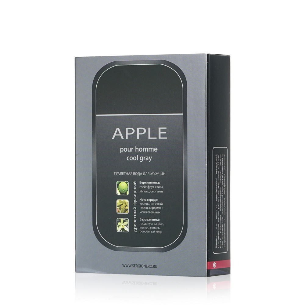 туалетная вода Apple Parfums мужская " Cool Grey " 100мл
