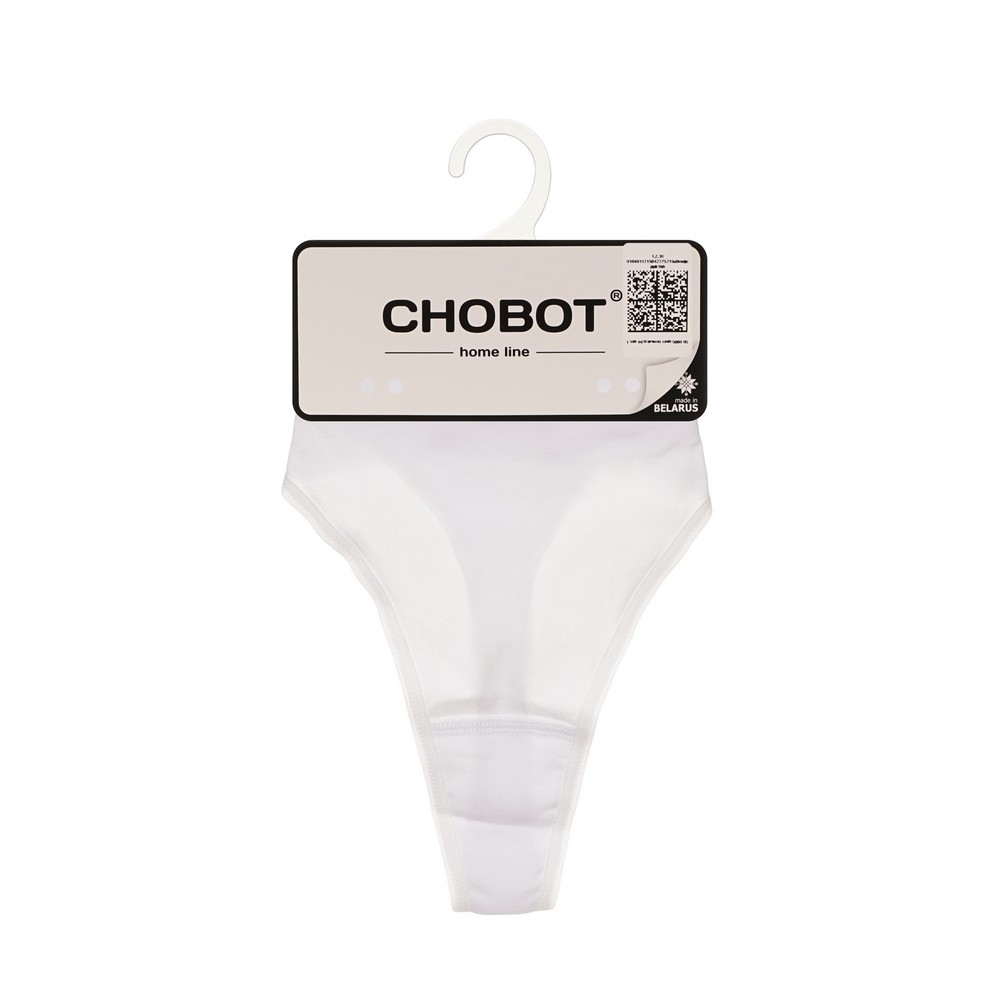 CHOBOT трусы женские стринги белый размер 44 (94)