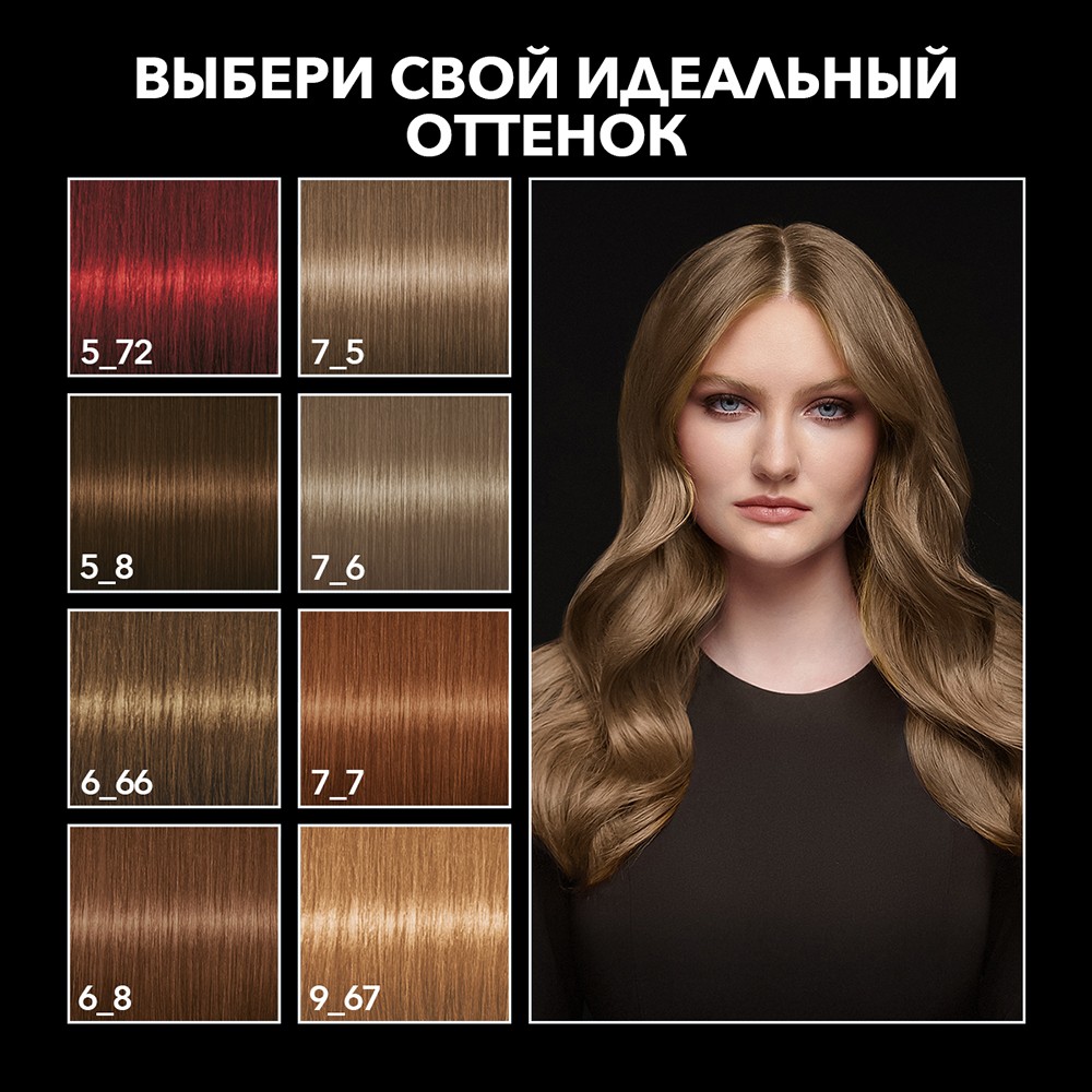 Крем - краска для волос Syoss Color Pantone 17-1052 Roasted Pecan