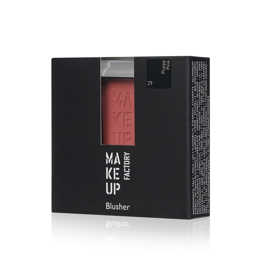 Шелковистые румяна для лица Make Up Factory Blusher 29 6г