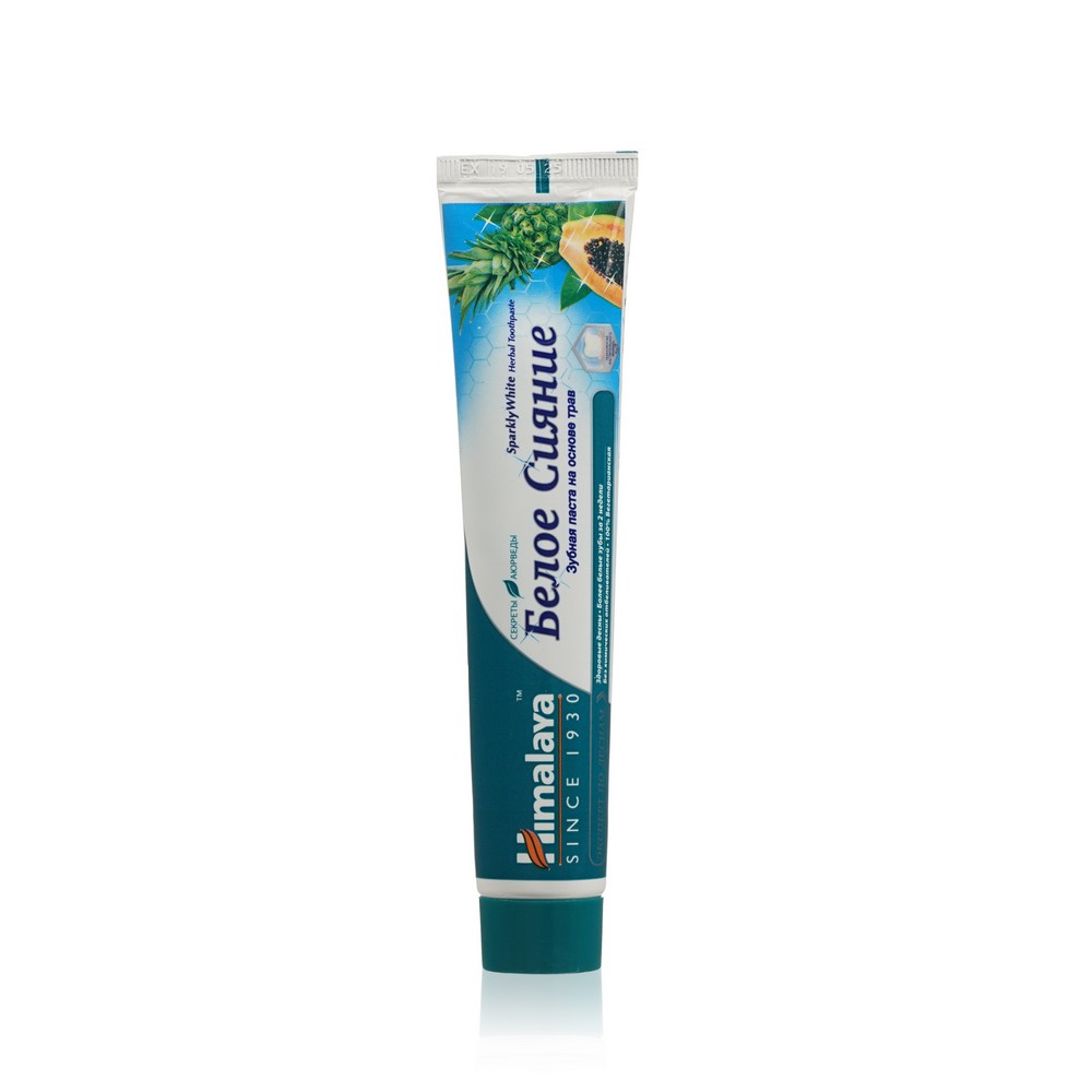 зубная паста Himalaya Herbals отбеливающая " Sparkly White " 75мл