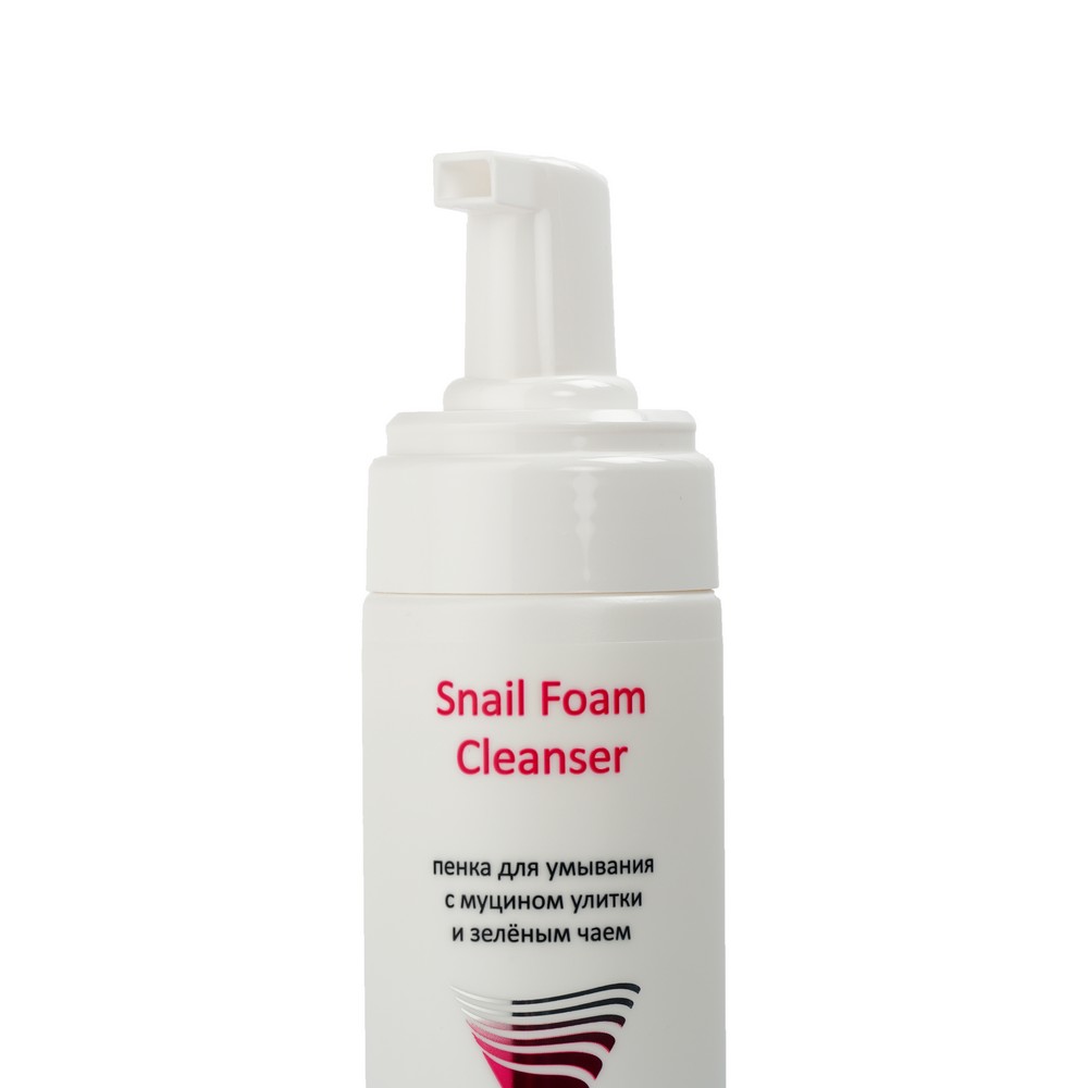 Пенка для умывания Aravia Professional Snail Foam Cleanser с муцином улитки и зеленым чаем " 160мл