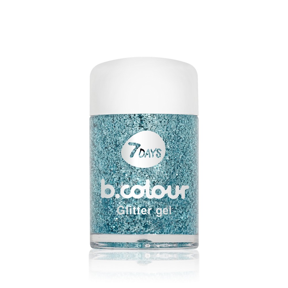 Гель - глиттер для лица и тела 7 days b.colour mini Dark Side 02 Cruella 10г