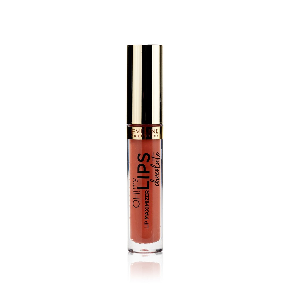Блеск для губ Eveline увеличивающий объем OH!MY LIPS MAXIMIZER CHOCOLATE 4,5мл