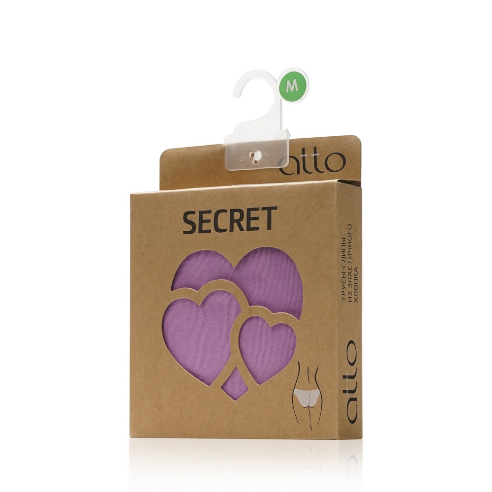 Женские трусы - слипы Atto Secret , Лиловый , M