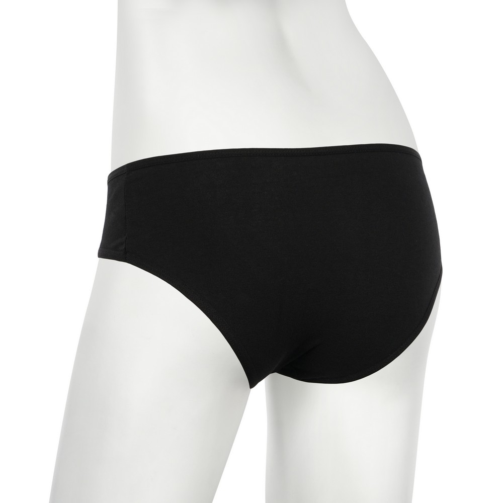 женские трусы - слипы Atto черные S