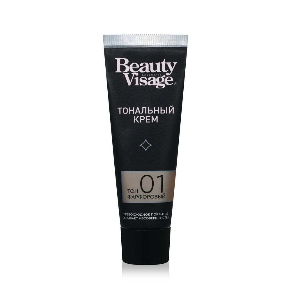 Тональный крем для лица Beauty Visage 01 Фарфоровый 30мл