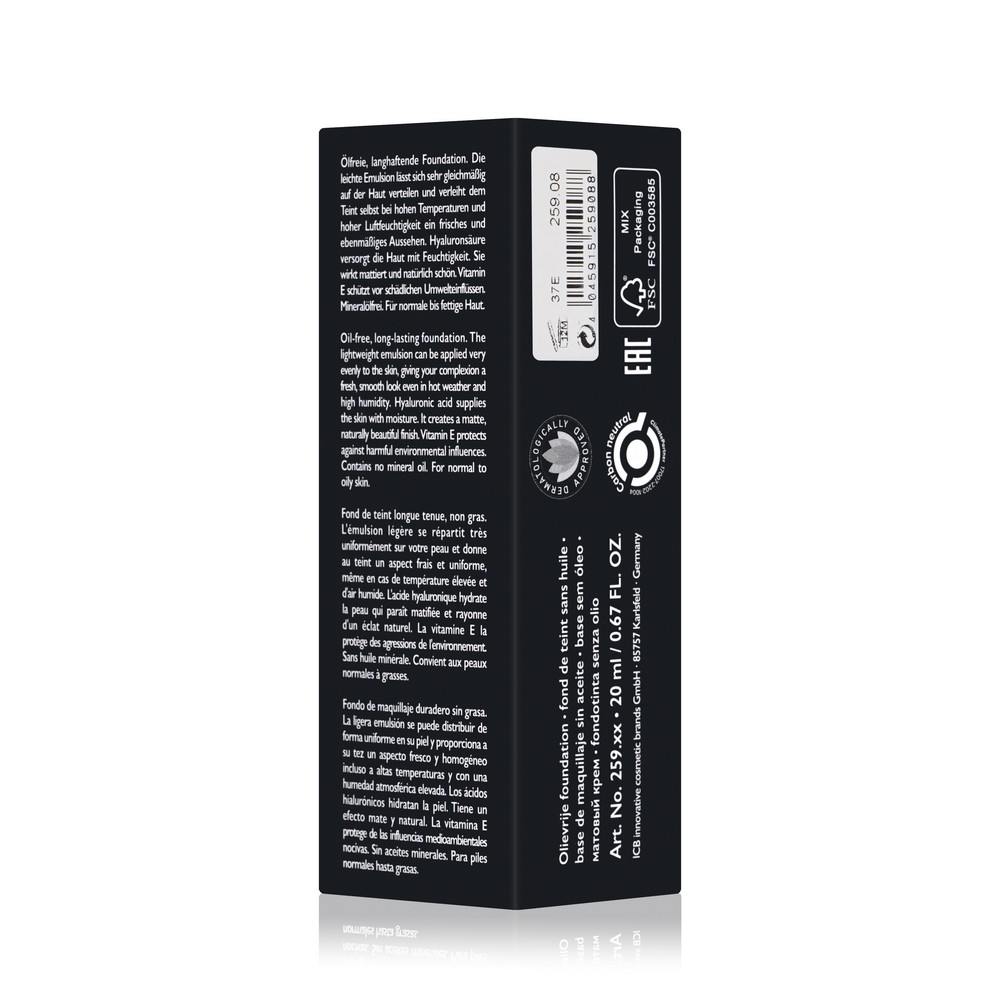 Тональный крем для лица Make Up Factory Oil-free Foundation 08 Sand 20мл