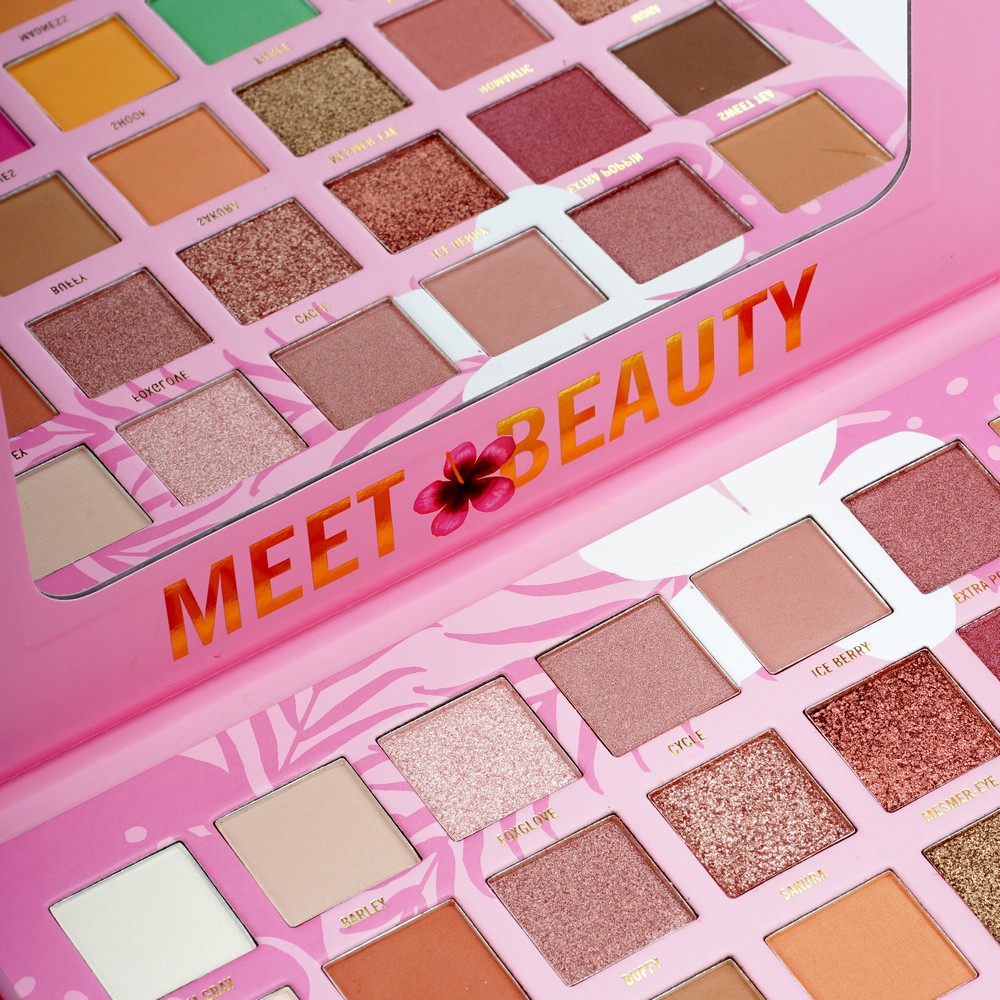 Тени для век USHAS Febble Meet Beauty 42 цвета 52,6г