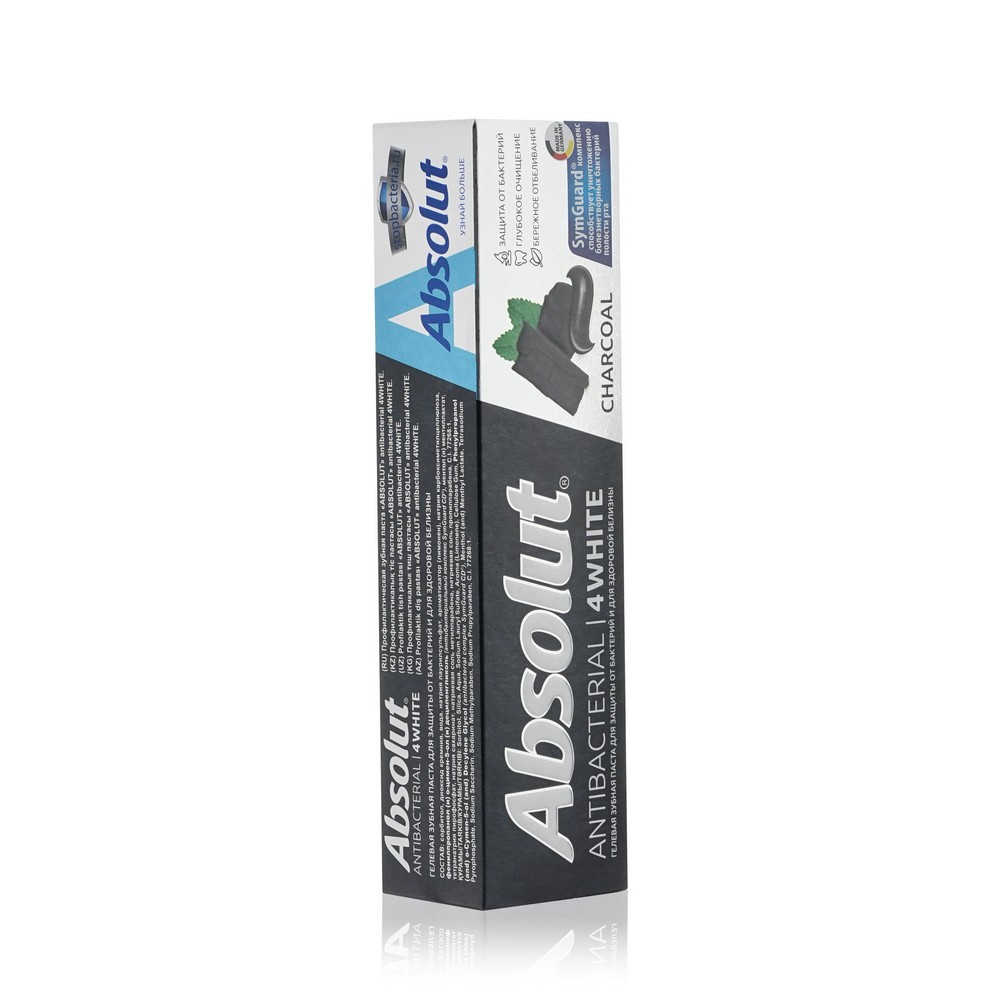 Зубная паста Absolut Antibacterial " 4White " 110г