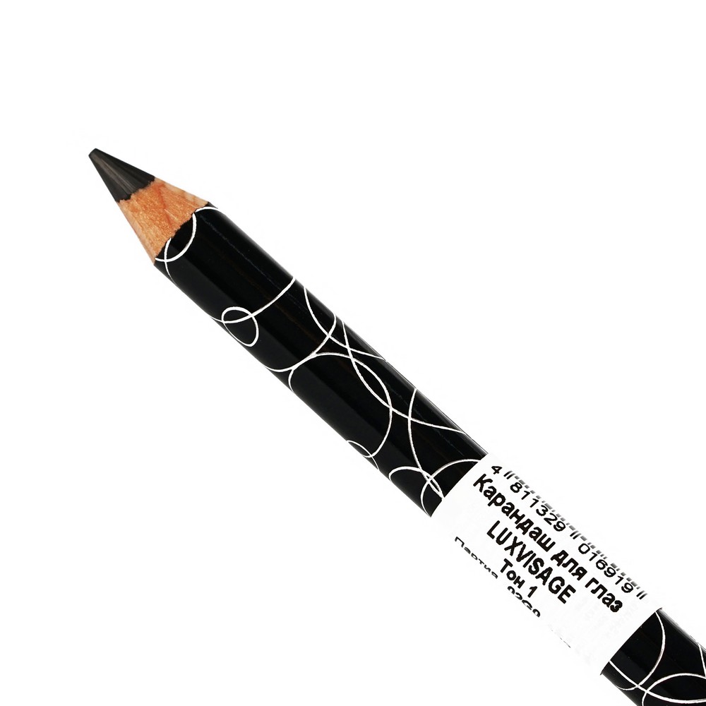 Карандаш для век Luxvisage 1 Черный 1,75г