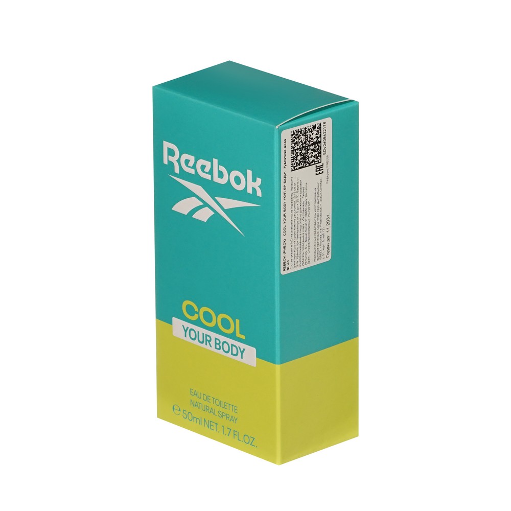 REEBOK женск т.в.Cool your body 50мл
