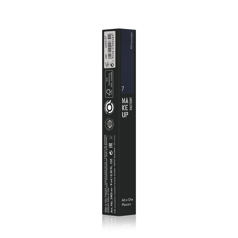 Тушь для ресниц Make Up Factory All In One Mascara 07 9мл