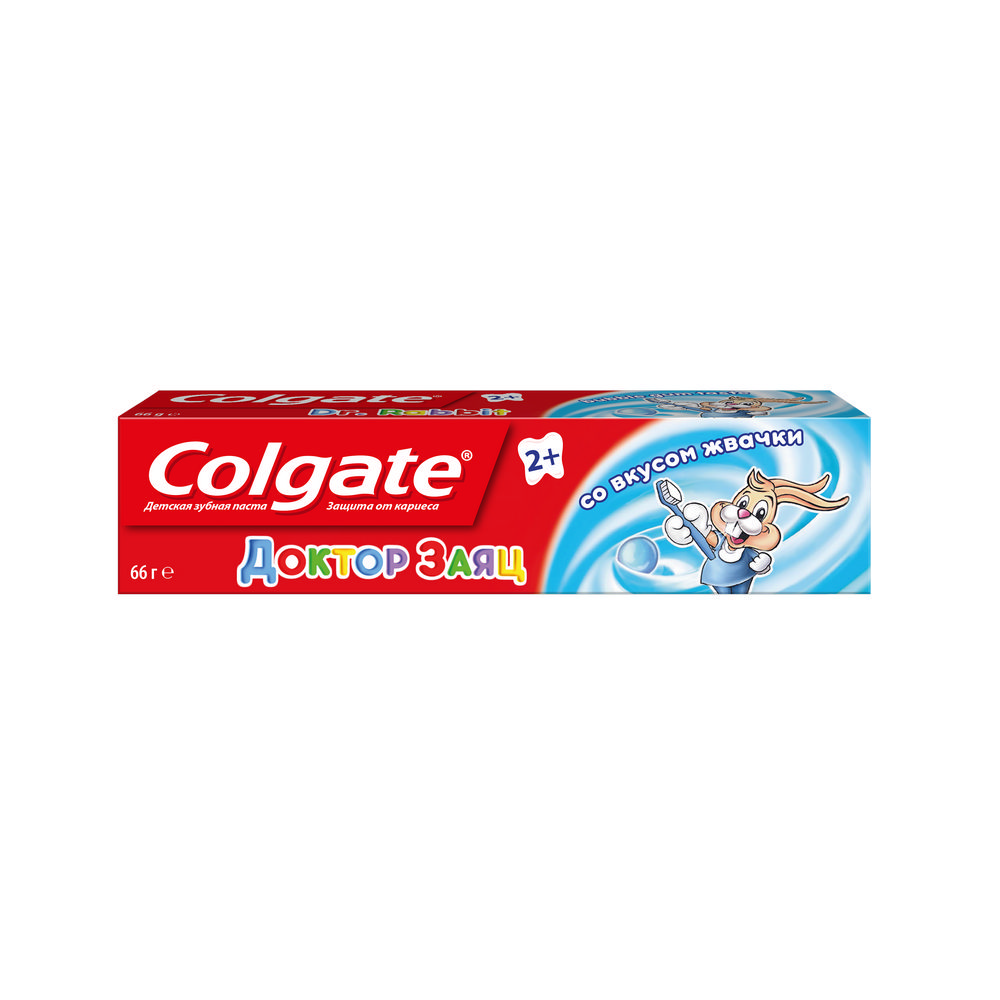 зубная Паста Colgate Доктор заяц детская со вкусом жвачки 50мл