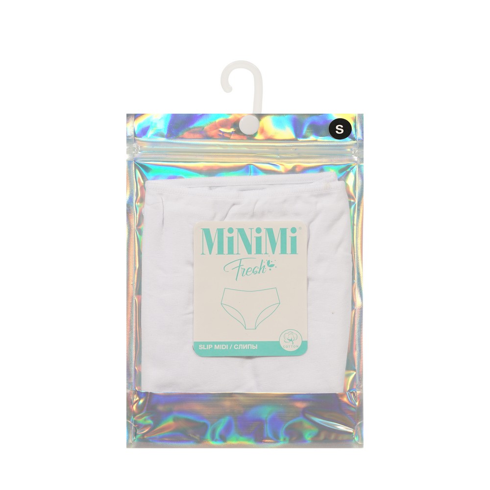 MINIMI Fresh Трусы женские midi (bianco) р-р s 1 шт