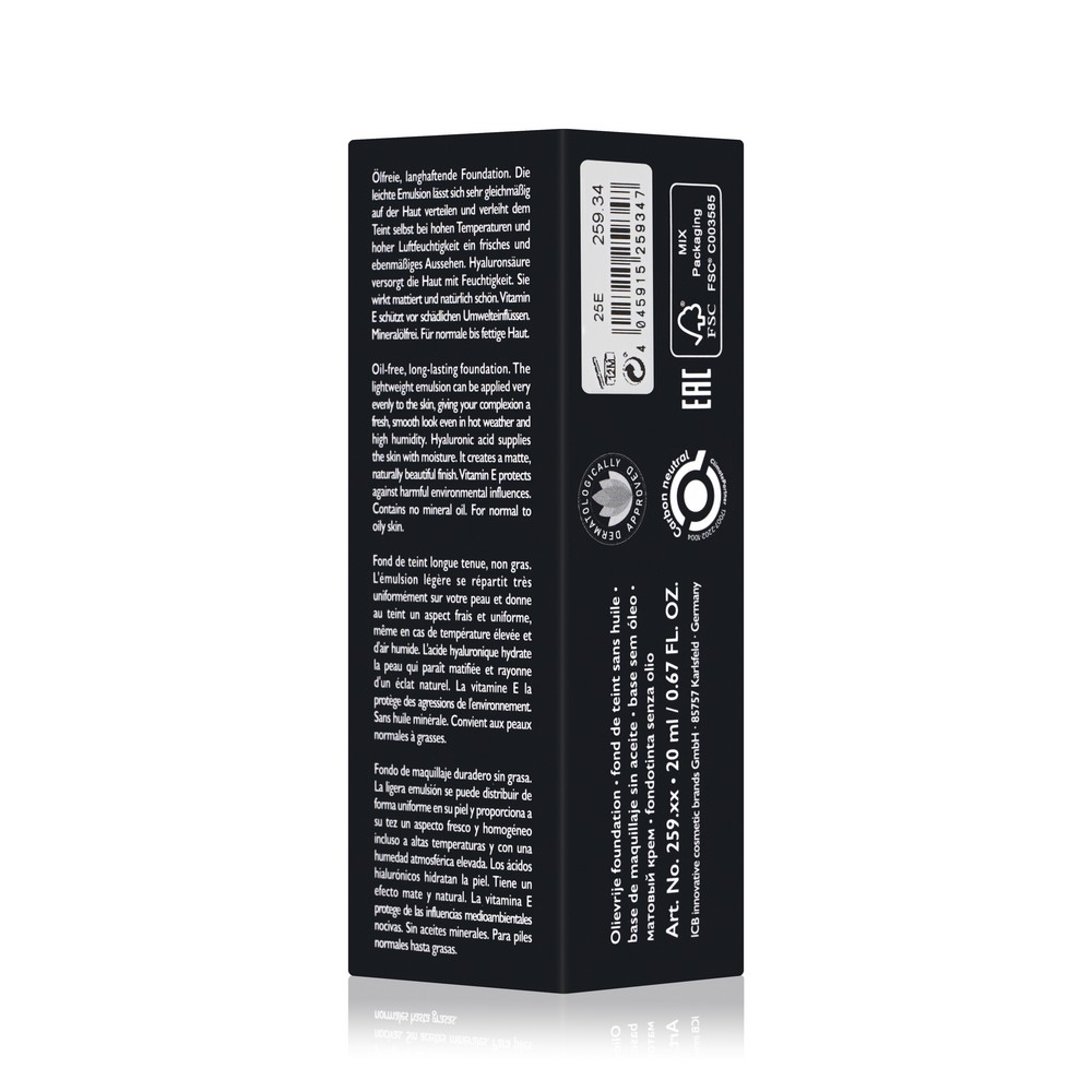 Тональный крем для лица Make Up Factory Oil-free Foundation 34 Rosy Porcelain 20мл