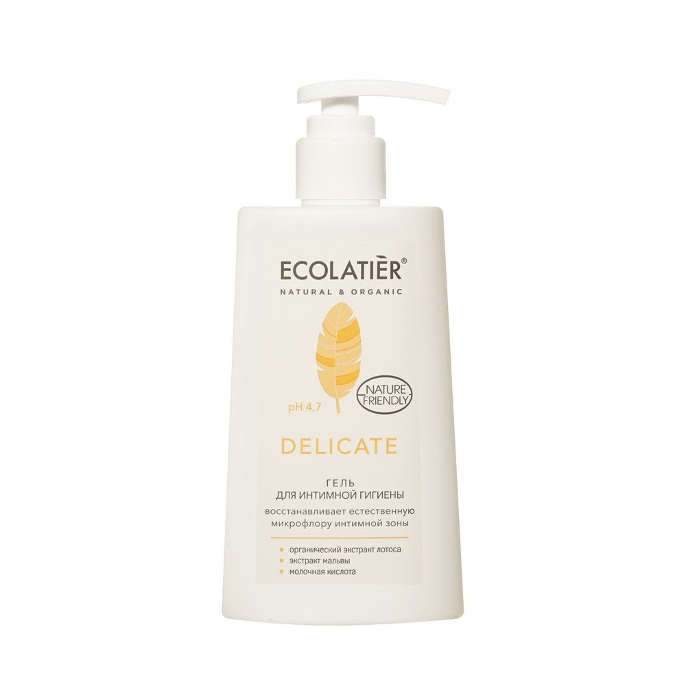 Ecolatier для инт гигиены гель Delicate 250МЛ