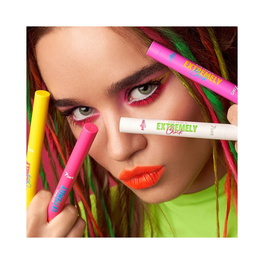 Тени для век 7 days Extremely Chick Neon 401 Revolution 1,3г